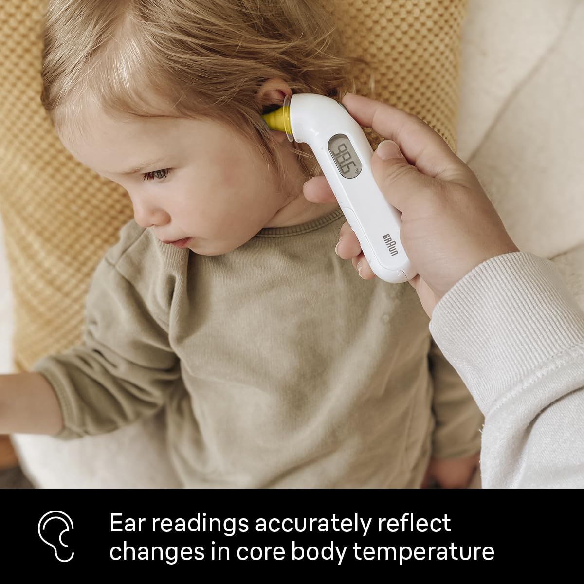 Braun ThermoScan 3 Ear Thermometer for Baby and Infant