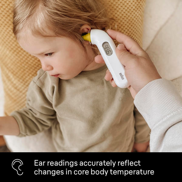 Braun ThermoScan 3 Ear Thermometer for Baby and Infant