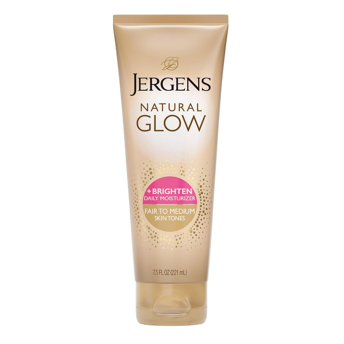 Jergens Natural Glow Self Tanner Body Lotion, Fair To Medium, 7.5 oz