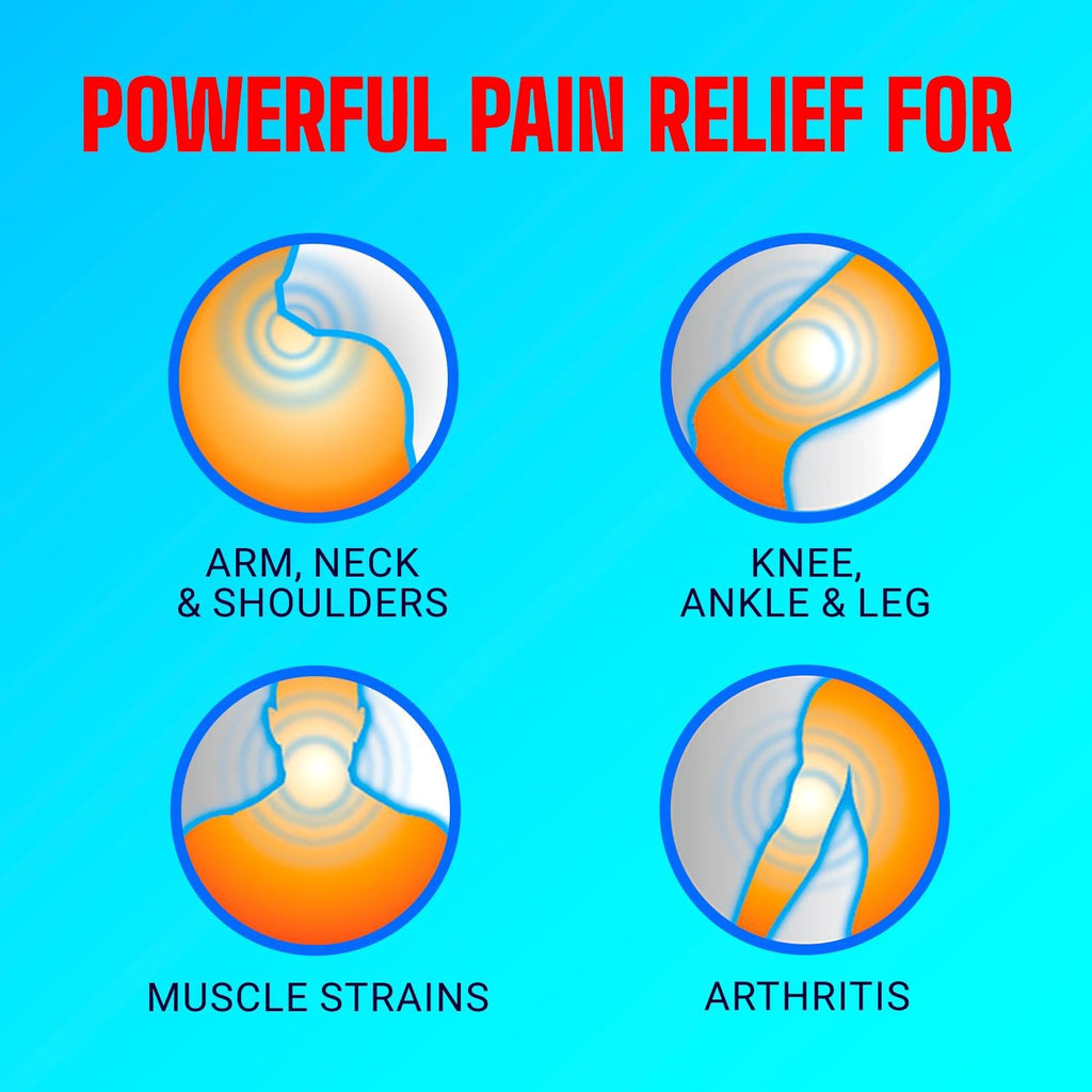 Icy Hot Original Pain Relief Patch, Medium Size with Menthol 5%, 5-Ct.