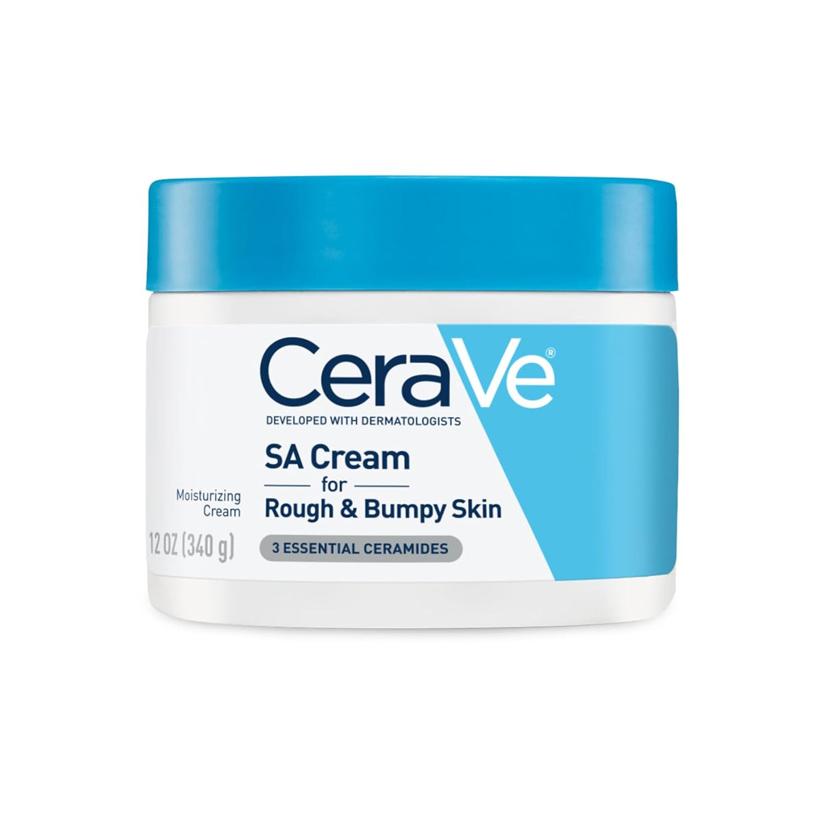 CeraVe SA Moisturizing Cream, Exfoliates and Softens Rough Skin, 12oz