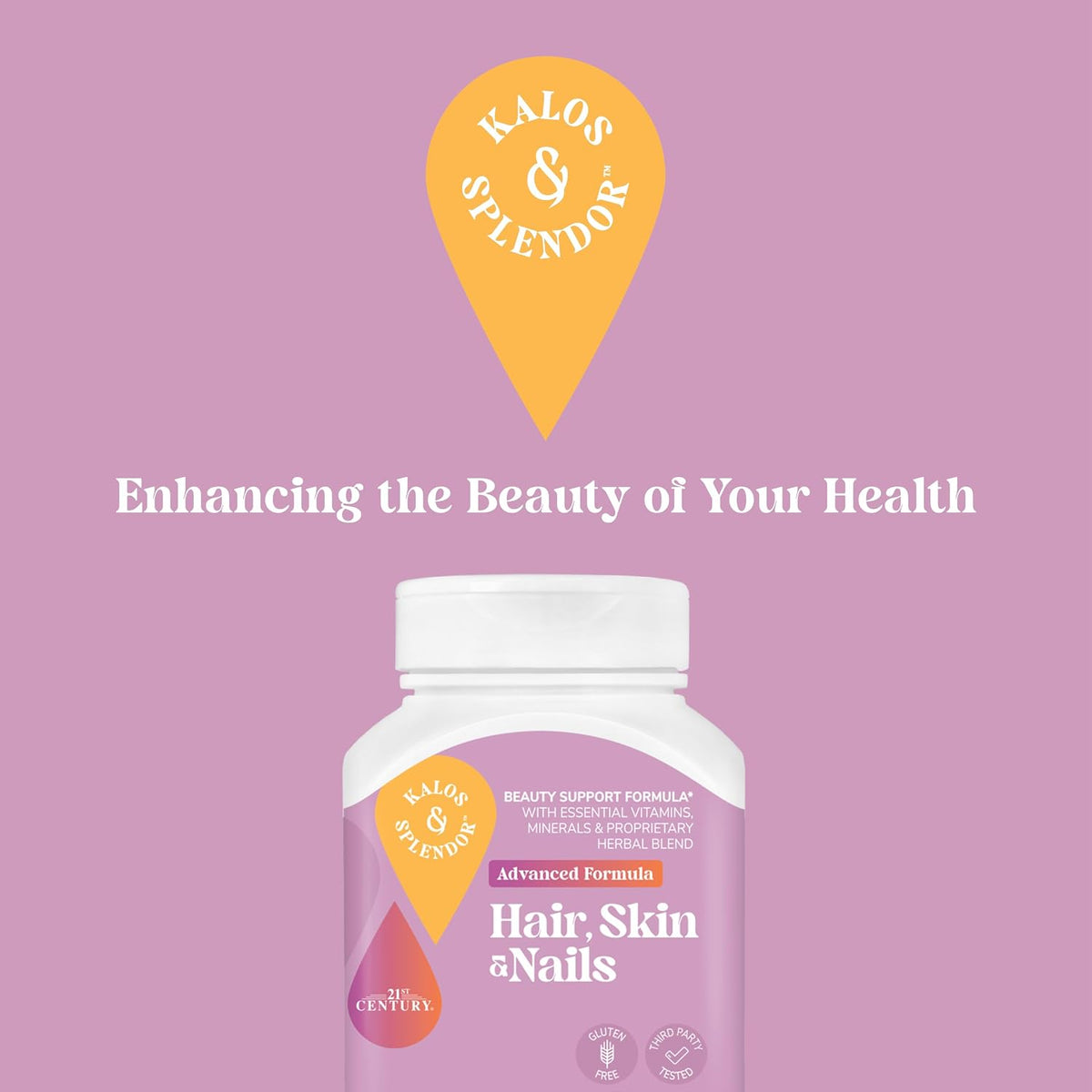 21st Century Hair, Skin & Nails Advanced Formula Tablets, 50 Count