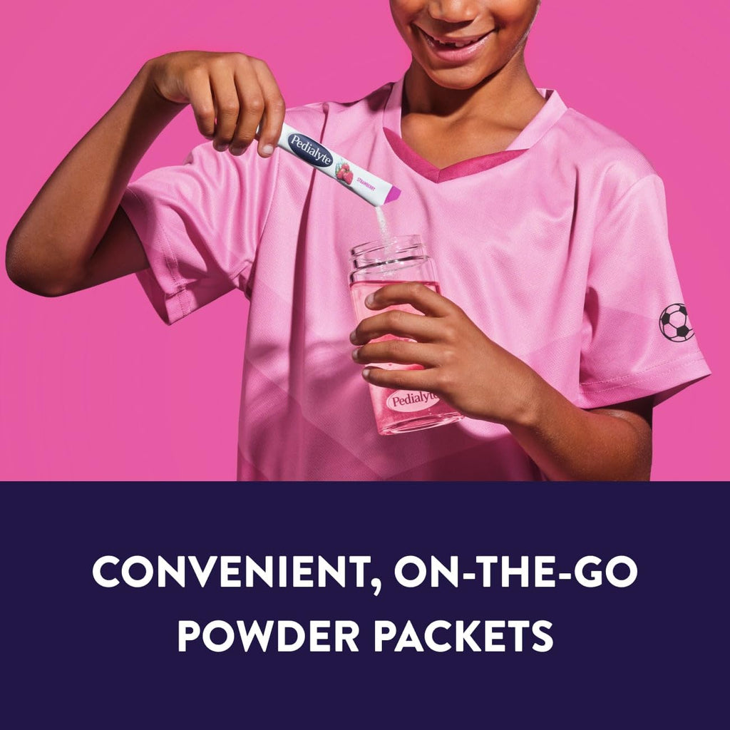 Pedialyte Electrolyte Powder Packets, On-the-Go Hydration Variety Pack-8ct