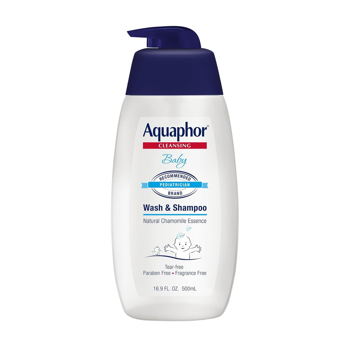 Aquaphor Baby Body Wash and Shampoo, 13.75 FL OZ