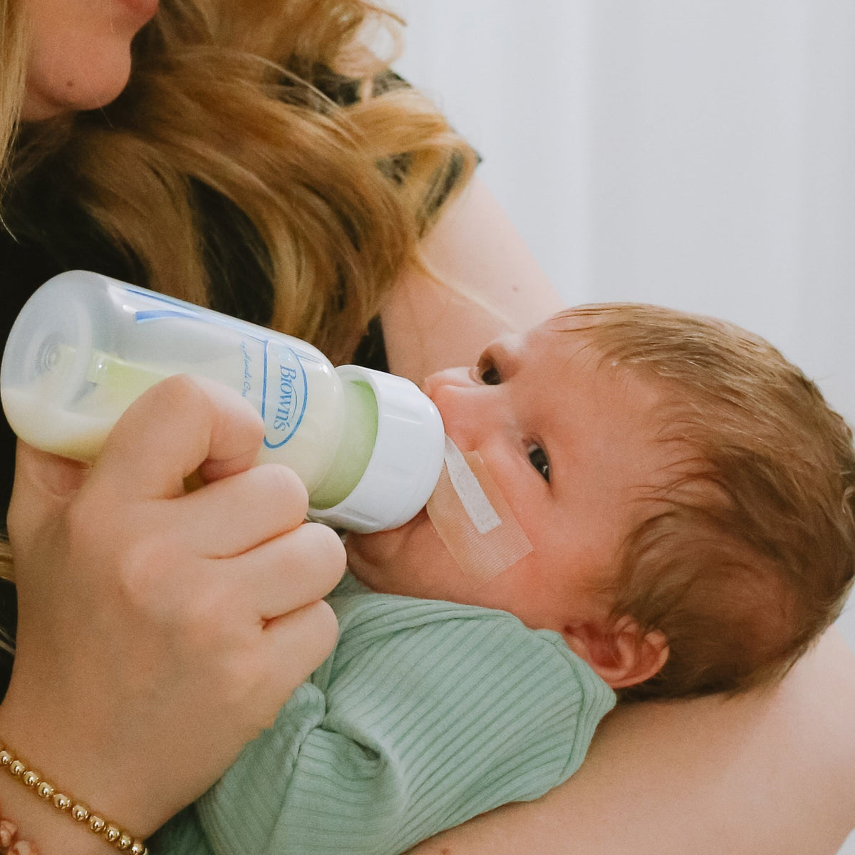 Dr. Brown's Specialty Feeding System, Narrow Baby Bottle, Infant-Paced Feeding, 4oz/120ml, 2 Pack