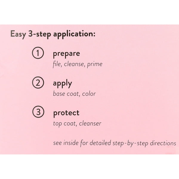 SensatioNail Gel Nail Polish Kit (Pink), Pink Chiffon & Removal Tools
