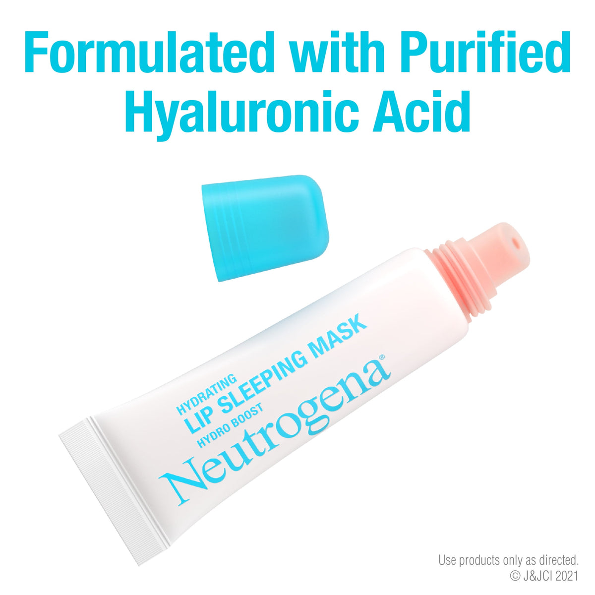 Neutrogena Hydro Boost Hydrating Clear Lip Sleeping Mask Tube, 0.35 oz