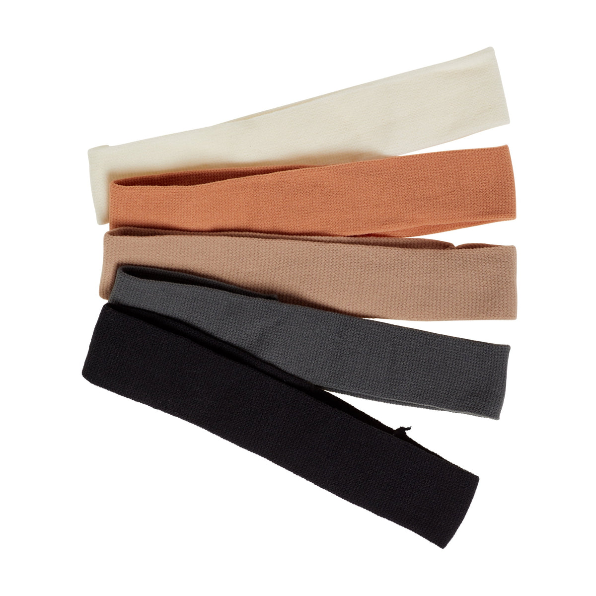 Goody Ouchless Satin Fabric Headwraps in Assorted Colors, 6 Count
