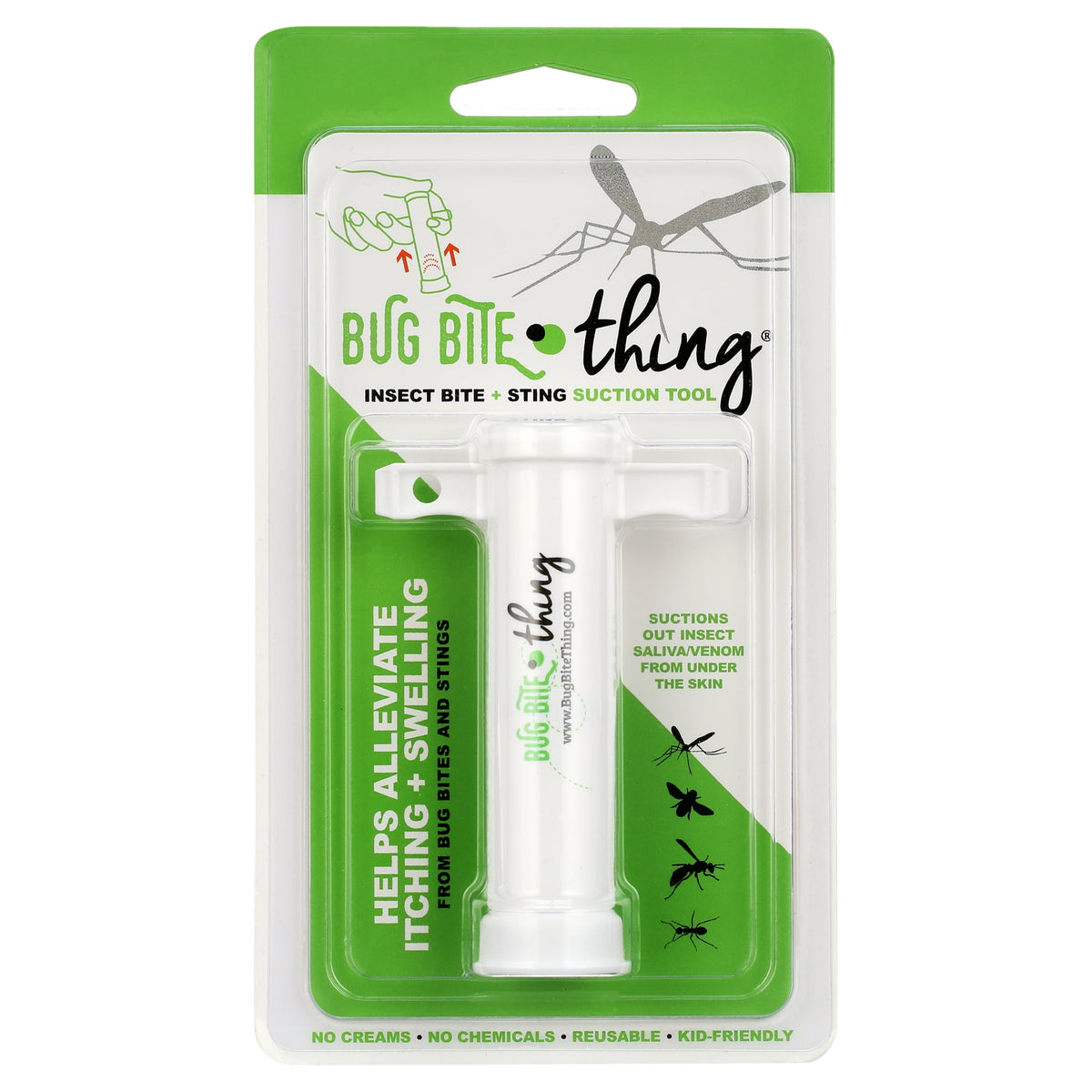 Bug Bite Thing Suction Tool - White