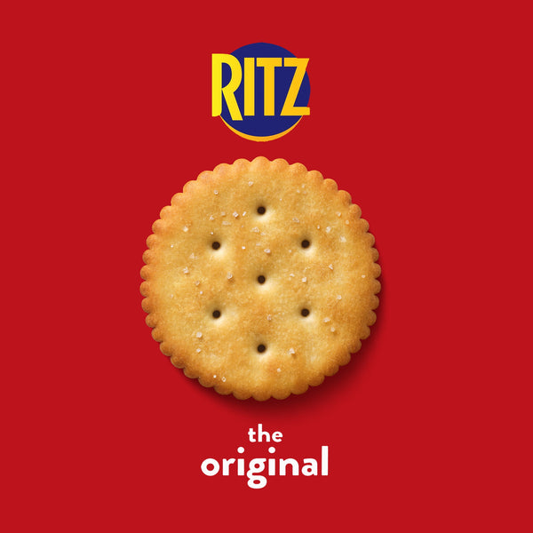 RITZ Original Crackers, Snacks for Kids and Adults, Lunch Snacks, Party Size, 27.4 oz