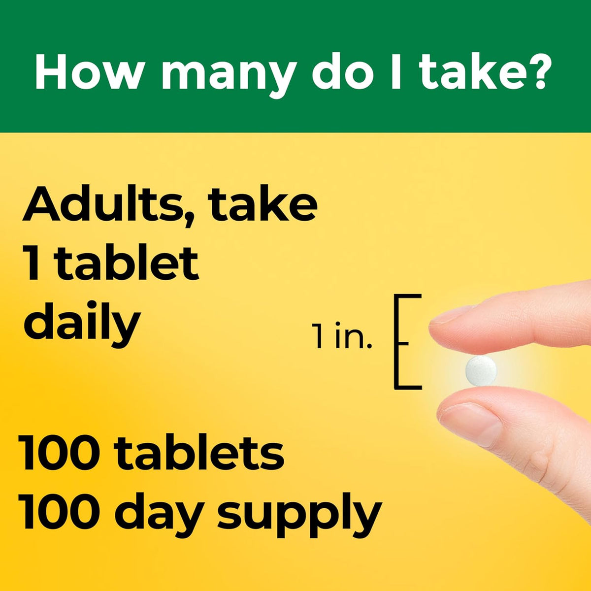 Nature Made Vitamin D3 2000 IU (50 mcg), 100 Vitamin D Tablets