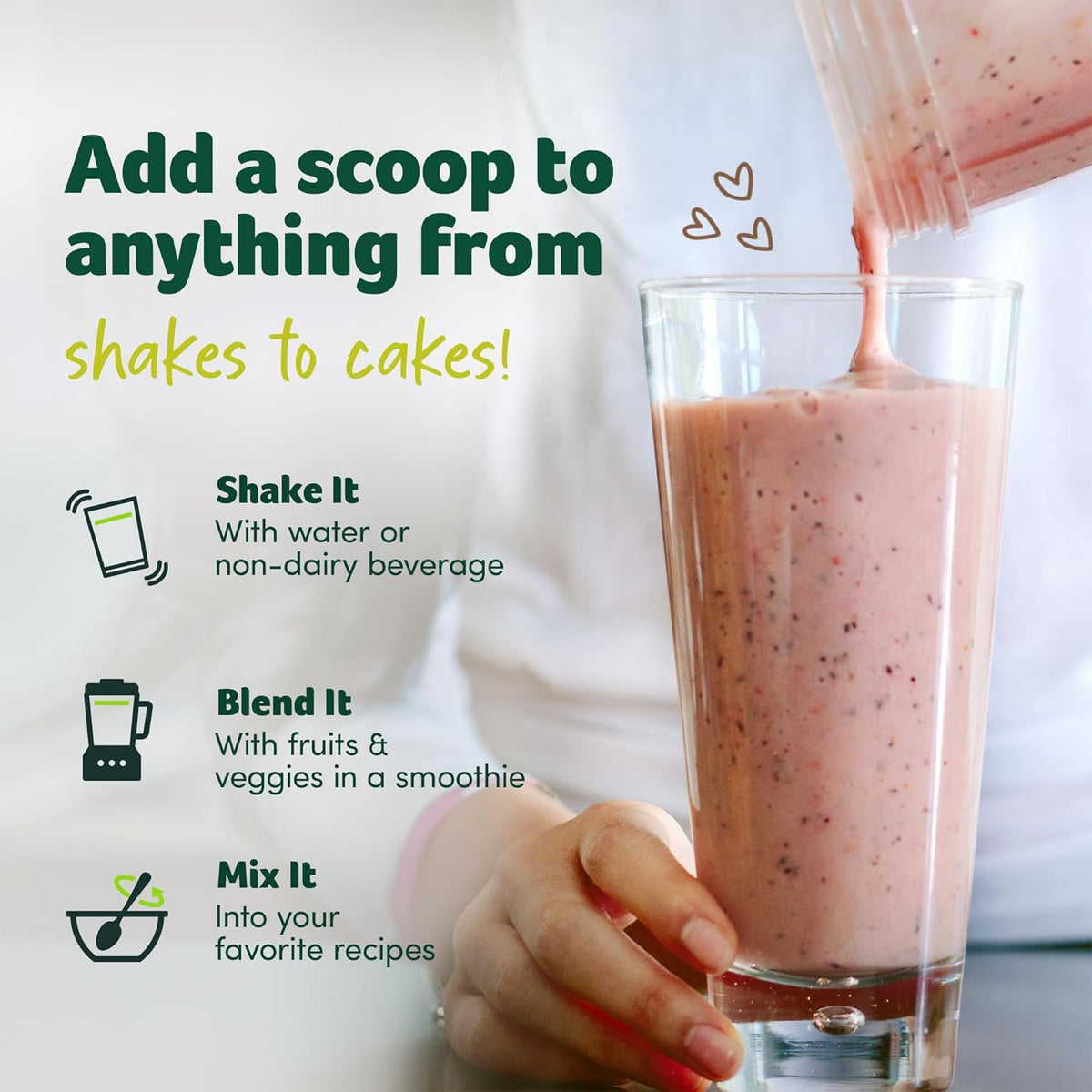 Purely Inspired Plant-Based Protein Powder, Creamy French Vanilla