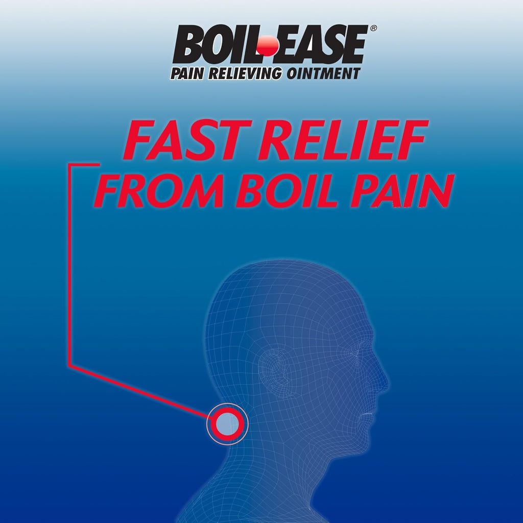 Boil Ease Pain Relieving Ointment, Max Strength, 1 Oz
