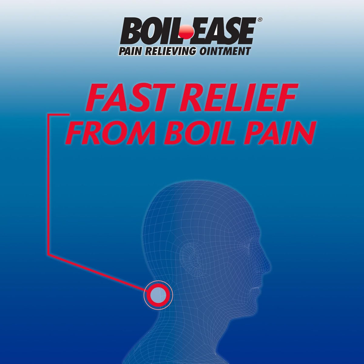 Boil Ease Pain Relieving Ointment, Max Strength, 1 Oz