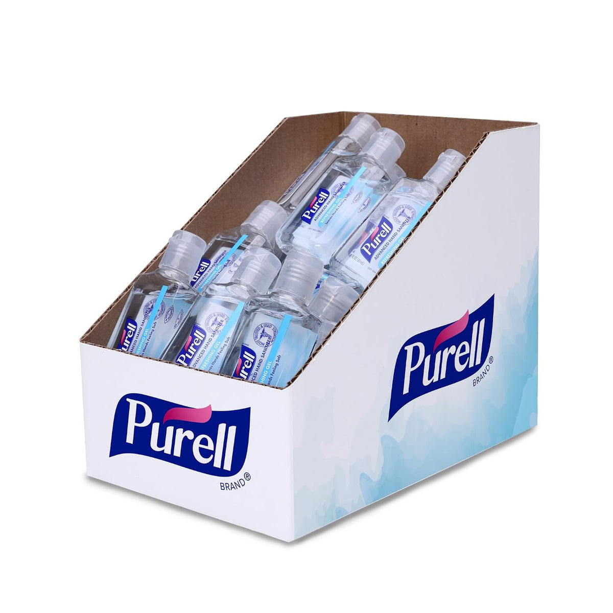 Purell Hand Sanitizer Gel Travel Size Bottle, 36ct x 1 fl oz - 3901-36-BWL