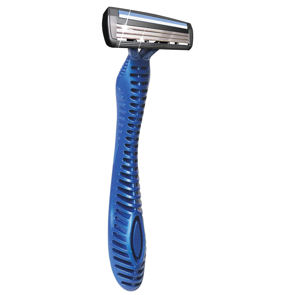 BIC Comfort 3 Advance Disposable Razors for Men, 4 Piece Razor Set