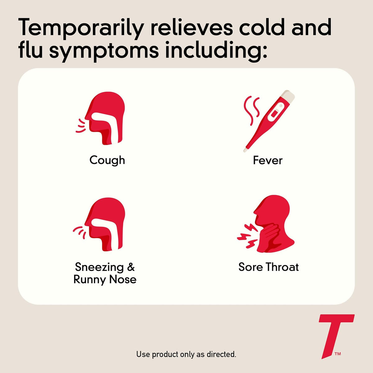 Children's Tylenol Cold + Cough + Runny Nose, Acetaminophen, 4 fl. oz