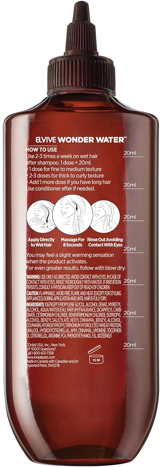 L'Oréal Elvive 8 Second Wonder Water Haarspülung zum Ausspülen, 6.8 oz