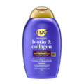 OGX Thick & Full + Biotin & Collagen Volumizing Shampoo, Nutrient-Infused Hair Shampoo with Vitamin B7 Biotin Gives Hair Volume & Body for 72+ Hours