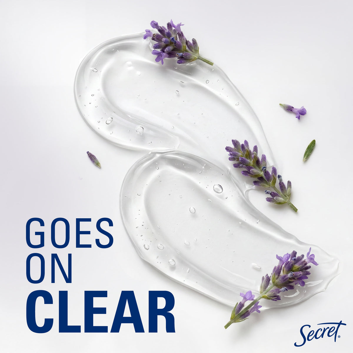 Secret Clear Gel and Deodorant for Women, Refreshing Lavender, 3.4 oz