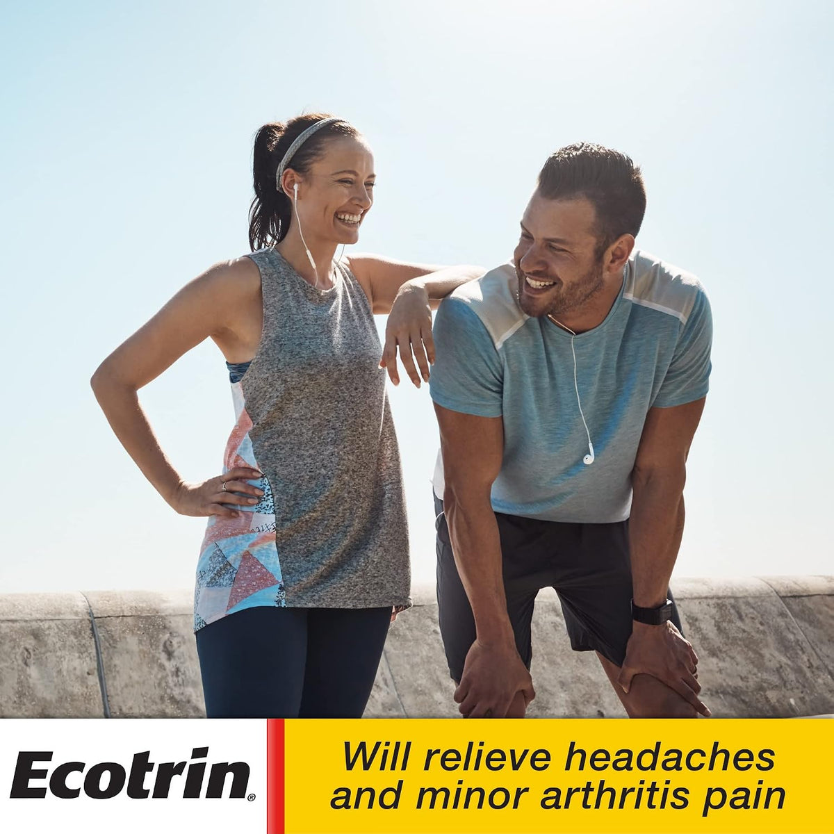 Ecotrin Regular Strength Aspirin 325mg (NSAID) Pain Reliever, 125 Count