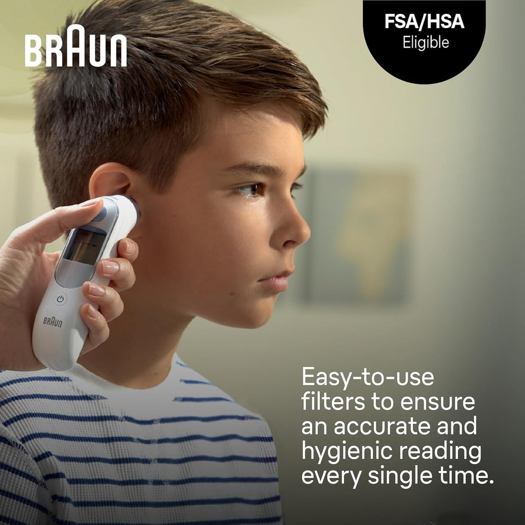 Braun ThermoScan Lens Filters for Ear Thermometers, 40 Count
