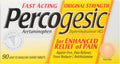 Percogesic 90 Tablets Fast Acting Pain Reliever