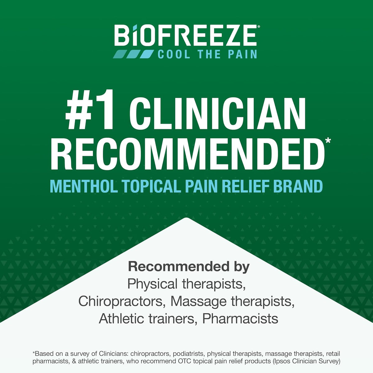 Biofreeze Pain Relief Gel, Arthritis Pain Reliver, Knee & Lower Back Pain Relief, Sore Muscle Relief, Neck Pain Relief, Pharmacist Recommended, 8 FL