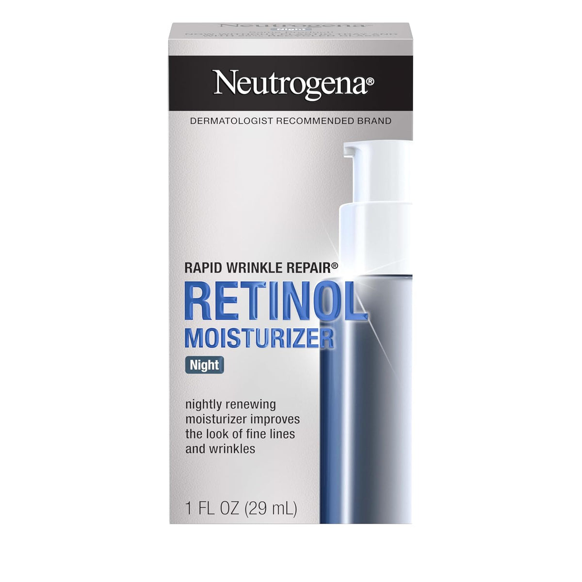 Neutrogena Rapid Wrinkle Repair Night Moisturizer, 1 fl. oz