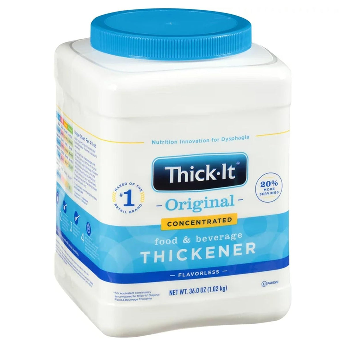 Thick-It Original Concentrated Food & Beverage Thickener, 10 oz Canister