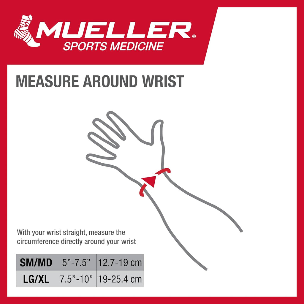 MUELLER Sports Medicine Reversible Wrist Stabilizer with Splint, Wrist Pain Relief Support for Men and Women, Ideal for Carpal Tunnel, Tendinitis