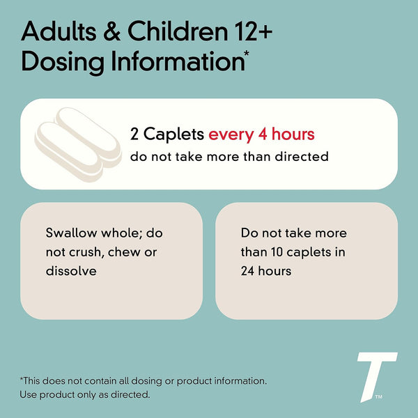 Tylenol Cold + Flu Severe Caplets, Acetaminophen, 24 ct