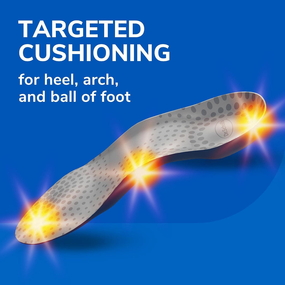 Dr. Scholl's Tri-Comfort Shoe Insoles, Shoe Inserts for Men, Size 8-14