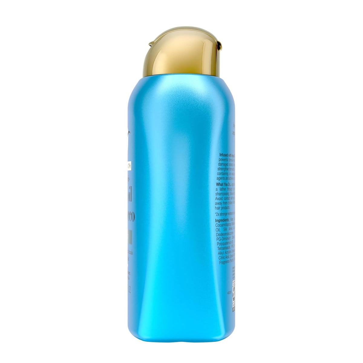 OGX Extra Strength Hydrate & Repair + Argan Oil of Morocco Shampoo for Dry, Damaged Hair, Cold-Pressed Argan Oil to Moisturize & Smooth, Paraben-Free