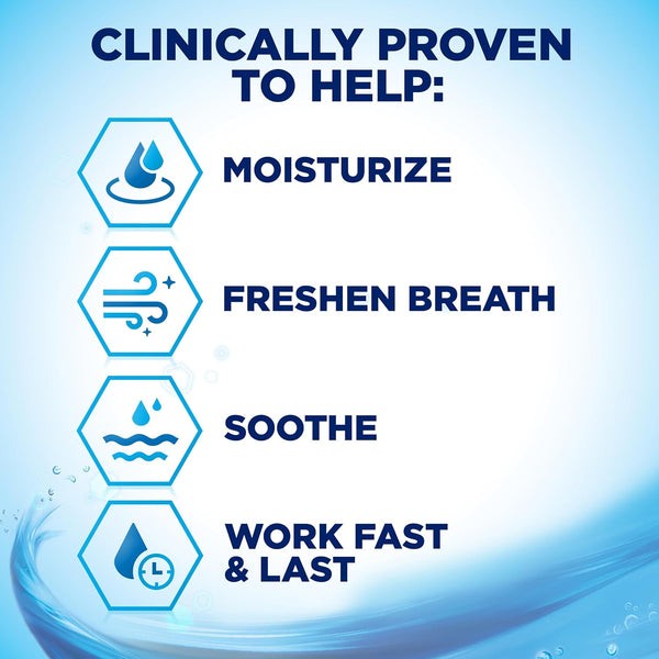 Biotene Oral Rinse Mouthwash for Dry Mouth, Fresh Mint, 16 fl oz