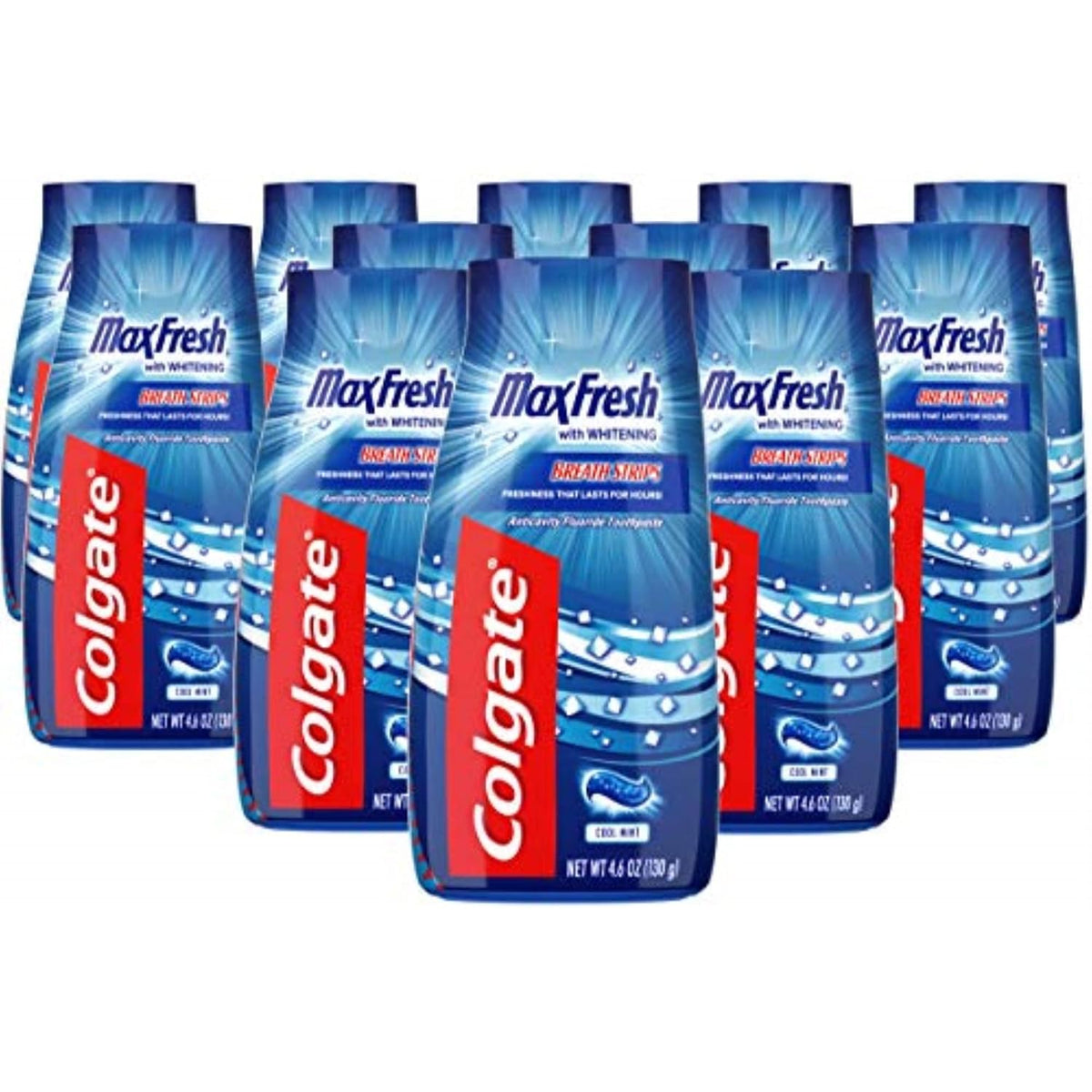 Colgate 2-in-1 Whitening Toothpaste Gel and Mouthwash, Icy Blast, 4.6 Oz