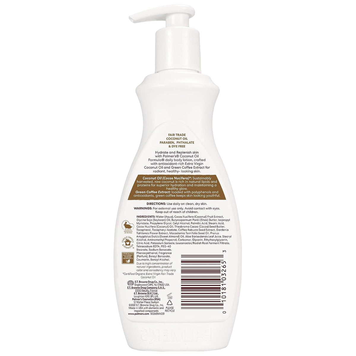 Palmer's Coconut Oil Formula Body Lotion for Dry Skin (13.5 Fl Oz)