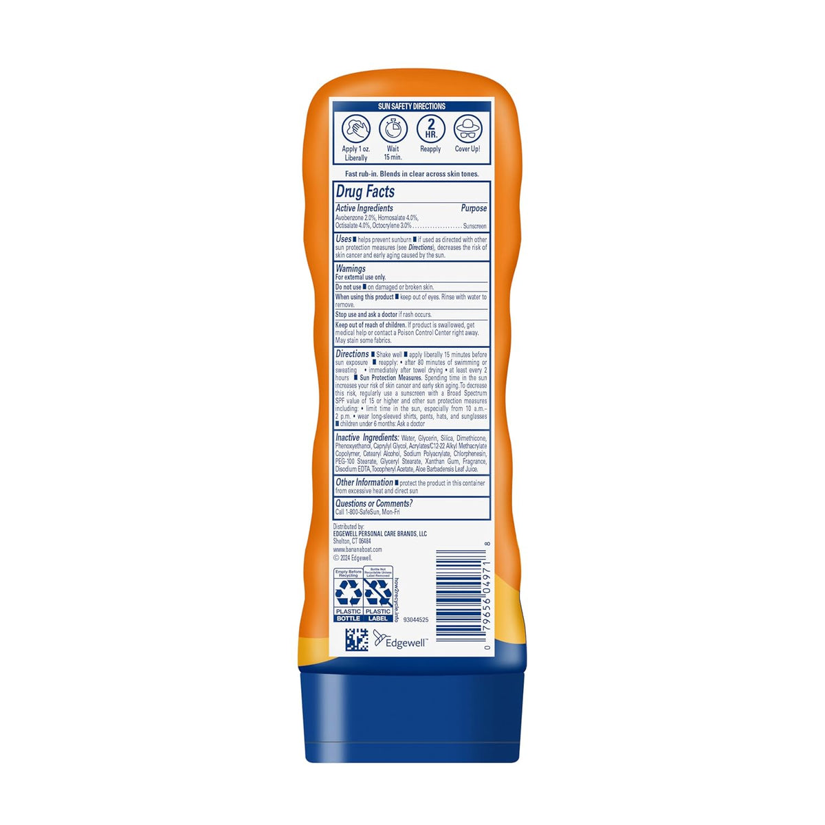 Banana Boat Sport SPF 30 Sunscreen Lotion, 8 Fl Oz