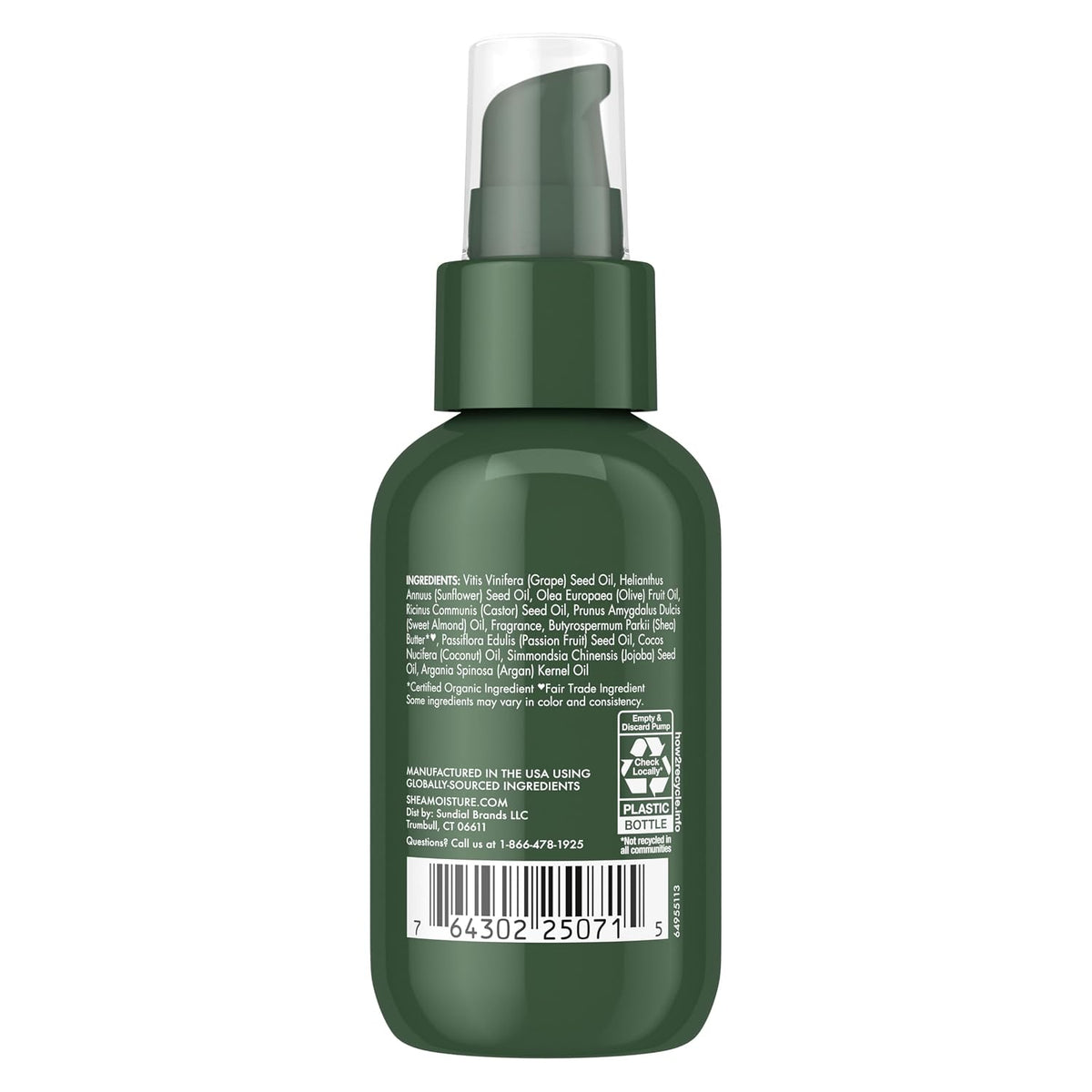 SheaMoisture Beard Conditioning Oil for a Full Beard Maracuja Oil and Shea Butter to Moisturize and Soften 3.2 oz