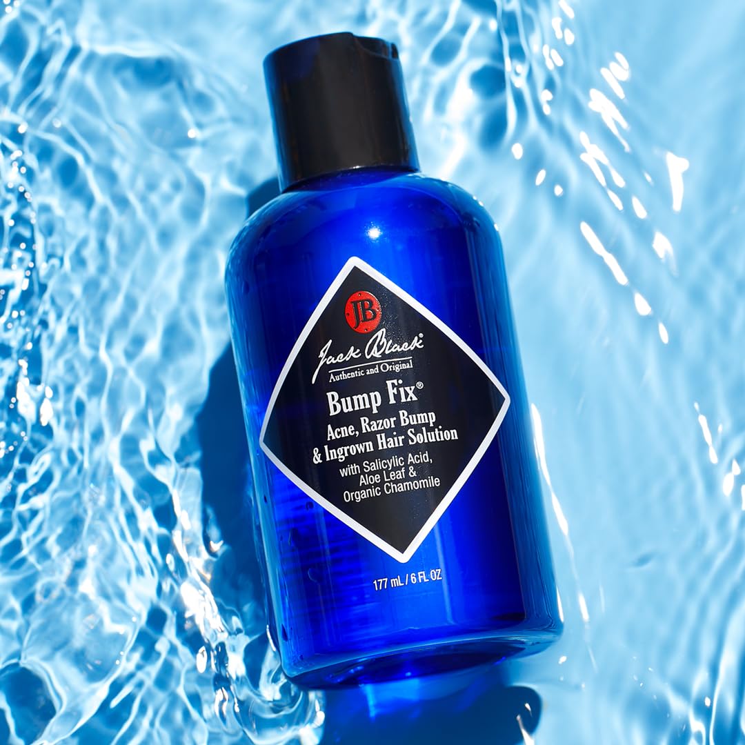 Jack Black Bump Fix, Razor Bump & Ingrown Hair Solution, 6 Fl Oz