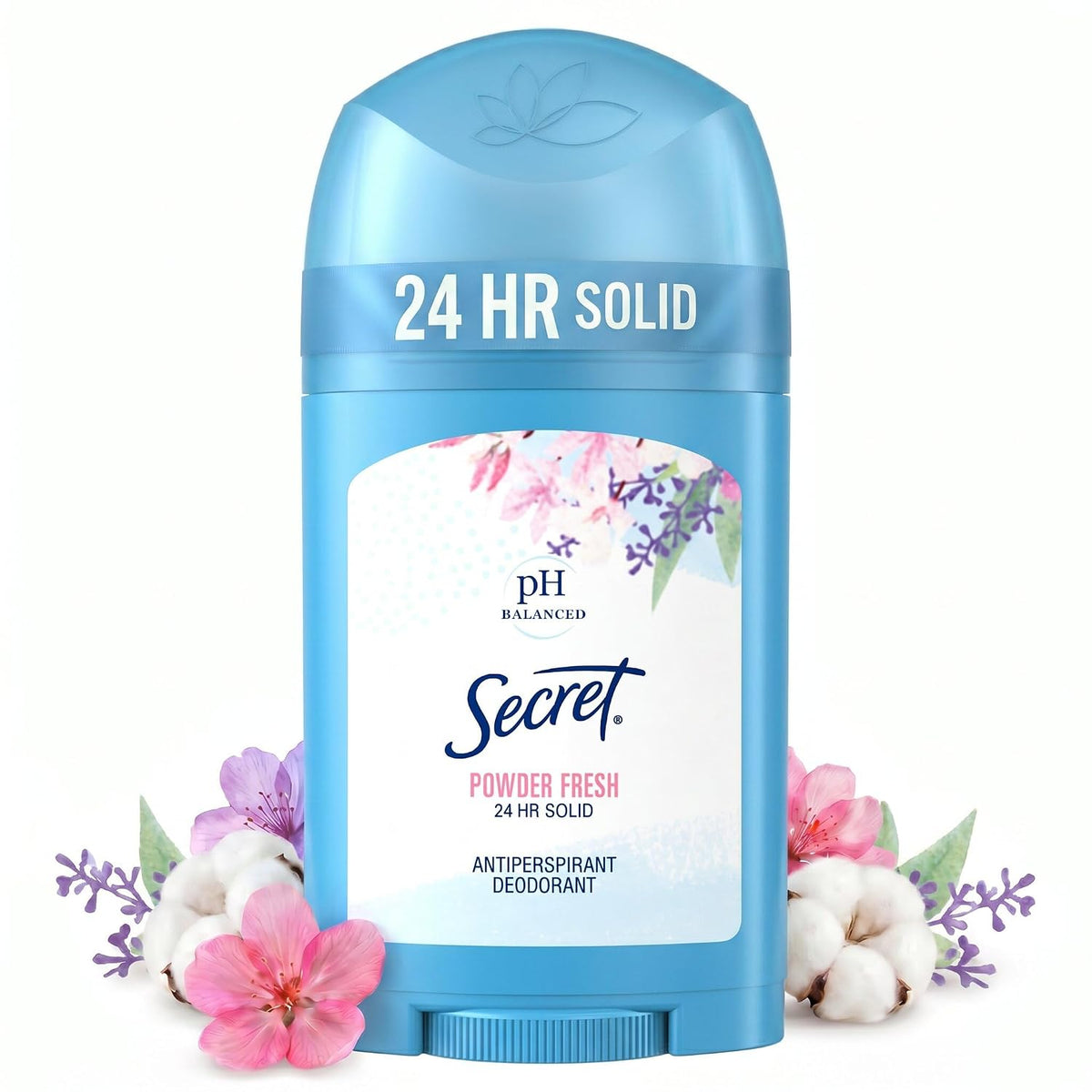 Secret Antiperspirant Deodorant for Women, Powder Fresh Scent, 1.7 oz