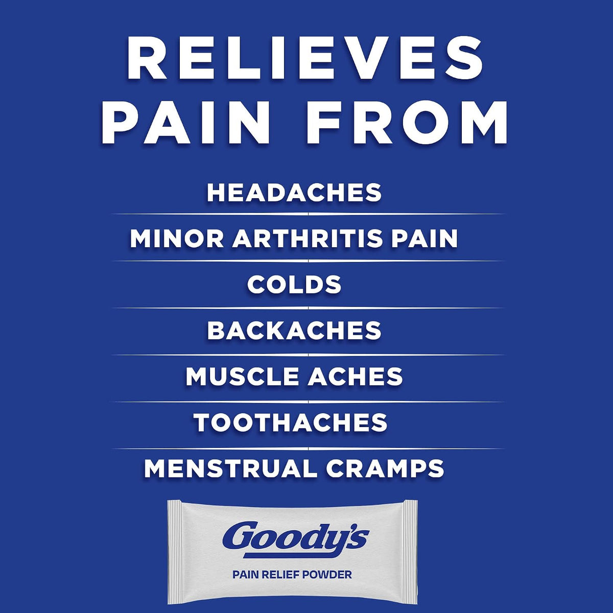 Goody's Extra Strength Pain Reliever, Triple Action Headache Powder, 24 Ct