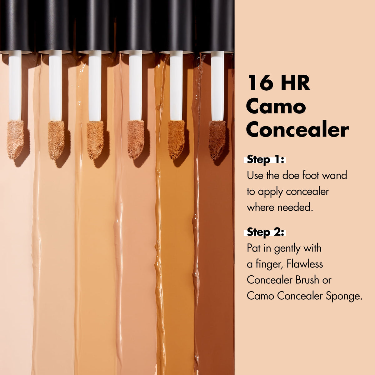 e.l.f. 16HR Camo Concealer, Fair Rose