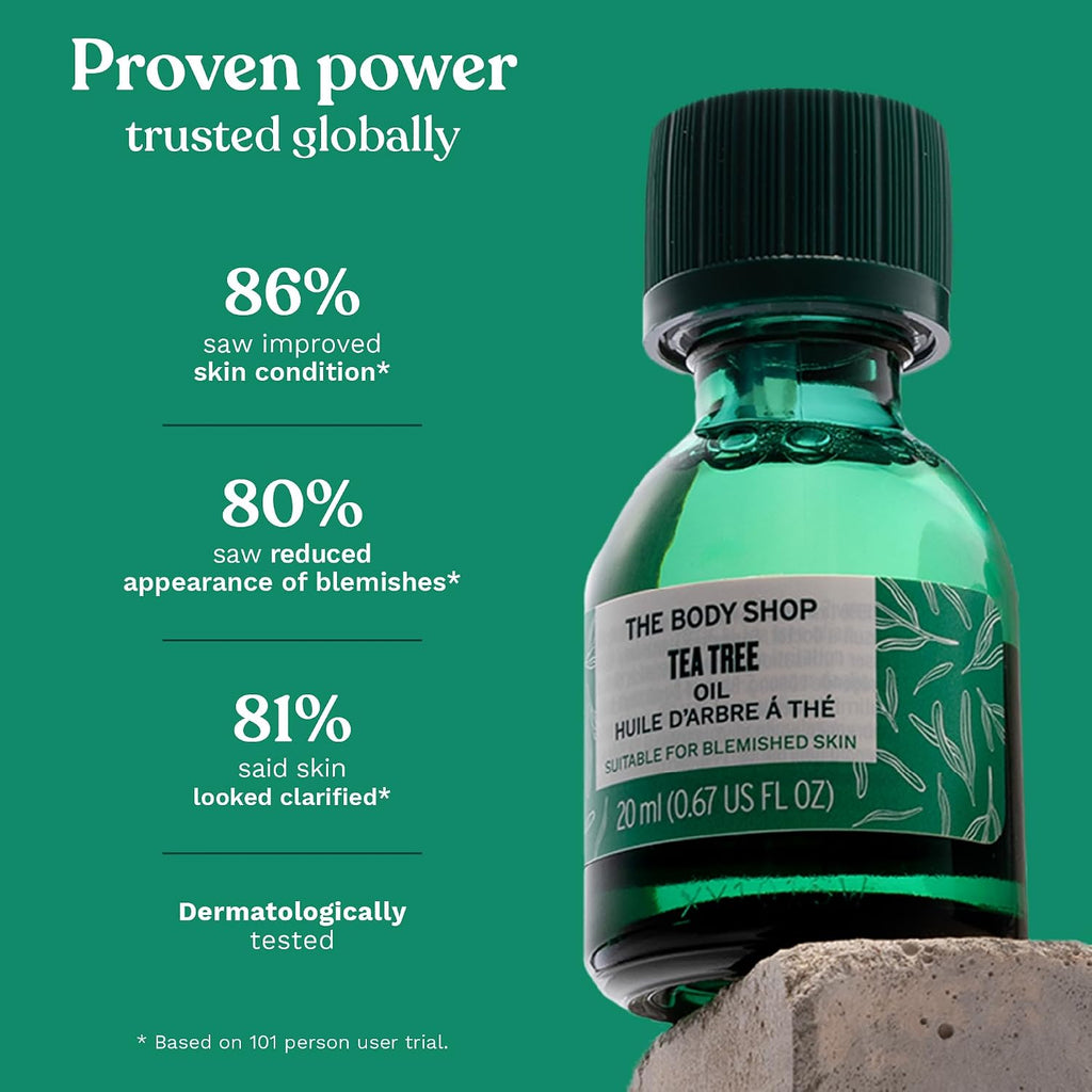 The Body Shop Tea Tree Oil | For Acne Prone Skin, Vegan
