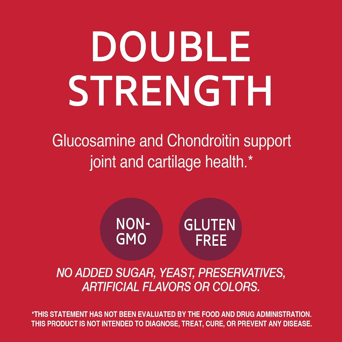 21st Century Glucosamine Chondroitin Double Strength 500/400mg, 180ct