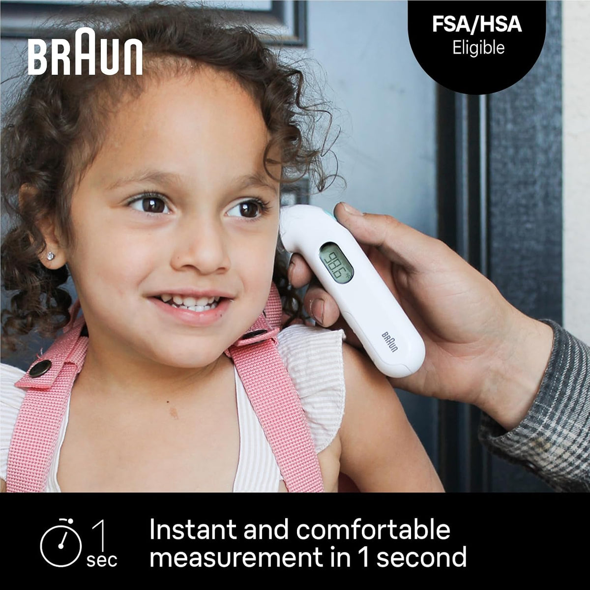 Braun ThermoScan 3 Ear Thermometer for Baby and Infant