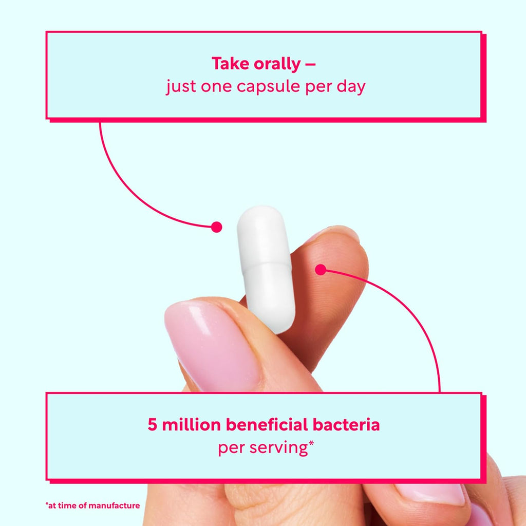 RepHresh Pro-B Vaginal Probiotic Supplement, Probiotic for Women, Balances Yeast and Bacteria to Maintain Feminine Health, Daily Oral Capsules