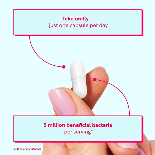 RepHresh Pro-B Vaginal Probiotic Supplement, Probiotic for Women, Balances Yeast and Bacteria to Maintain Feminine Health, Daily Oral Capsules