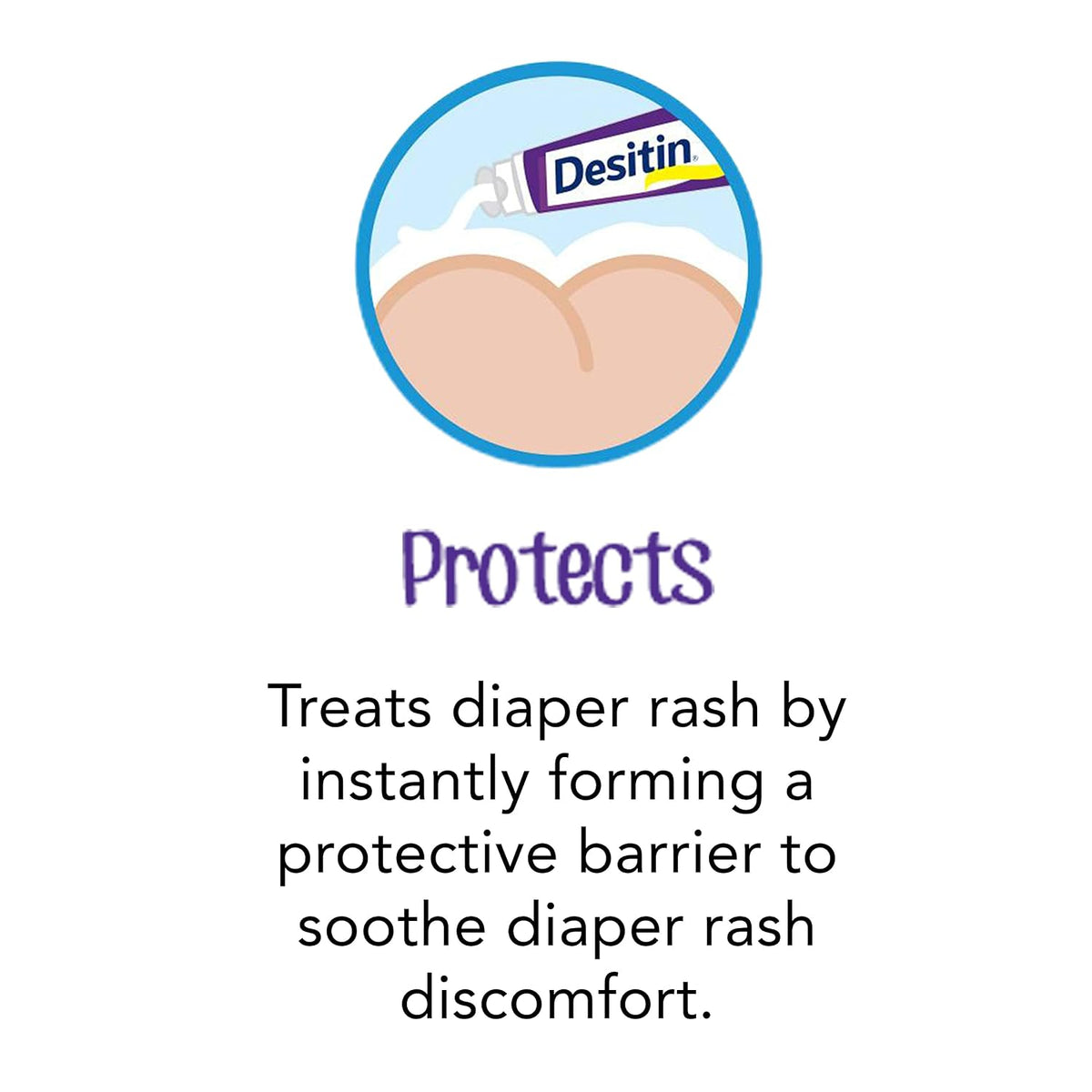 Desitin Maximum Strength Diaper Rash Cream, 40% Zinc Oxide, 2 x 4.8 oz