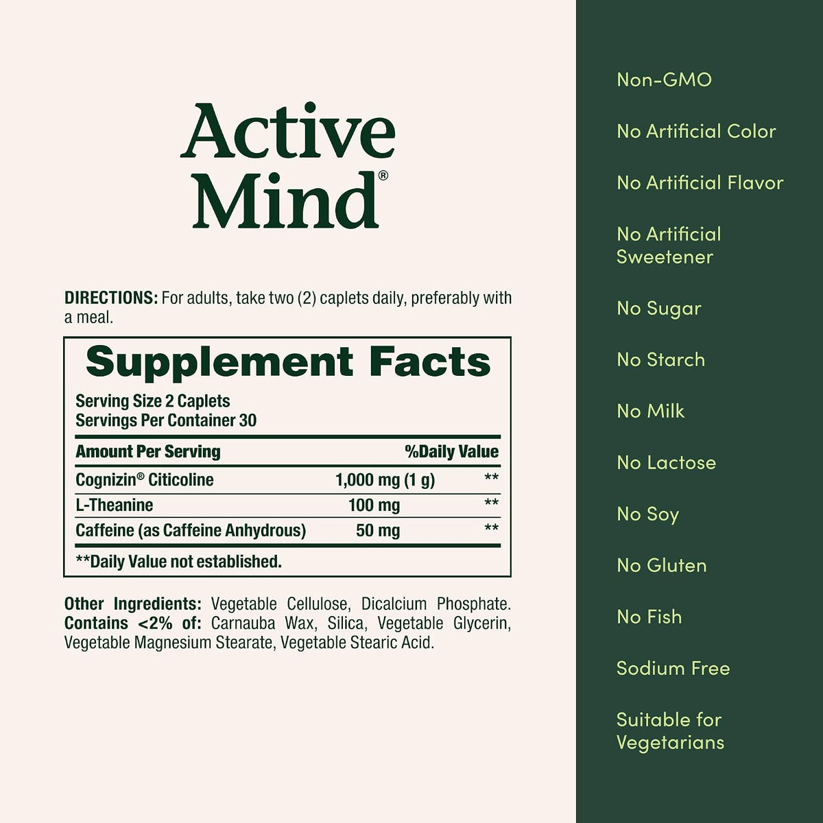 Nature's Bounty Active Mind, Supports Focus by Assisting with Attention